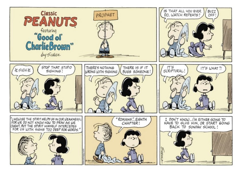 Lucy and Linus, 8 panels